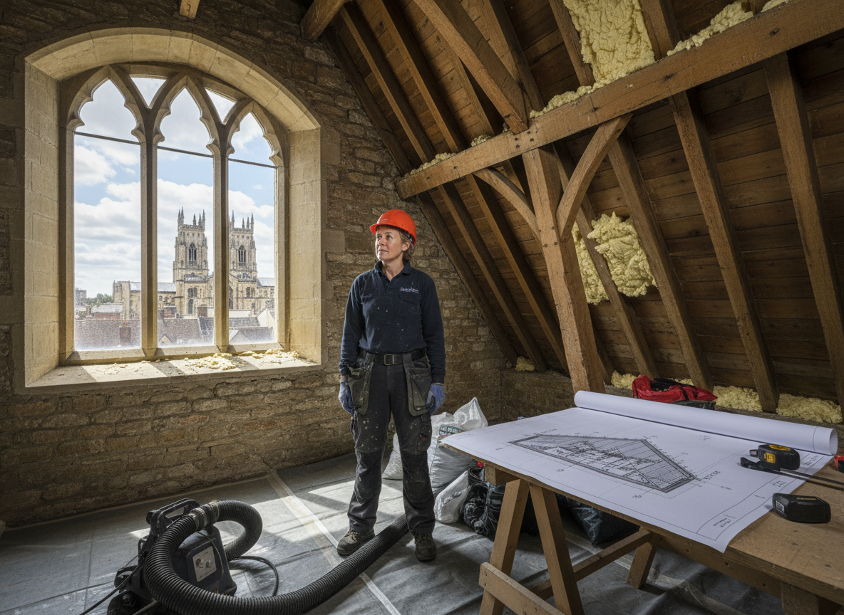 What Historic Building Owners in York Should Know Before Insulation Removal