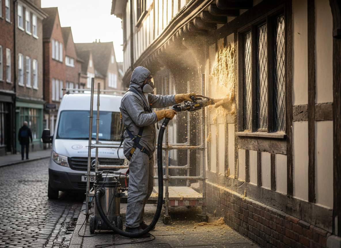 Commercial Spray Foam Removal in York, North Yorkshire