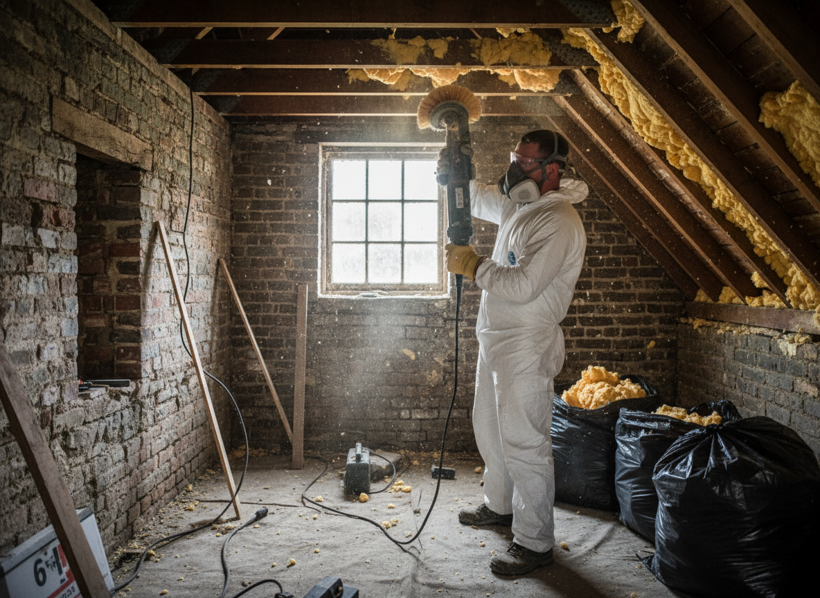 Spray Foam Insulation Removal in York, North Yorkshire